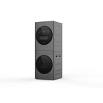 Whirlpool Titanium Metallic Electric 24in Laundry Tower - YWFH5424SJ