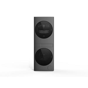 Whirlpool Buanderie superposée électrique 24 po titane métallique YWFH5424SJ