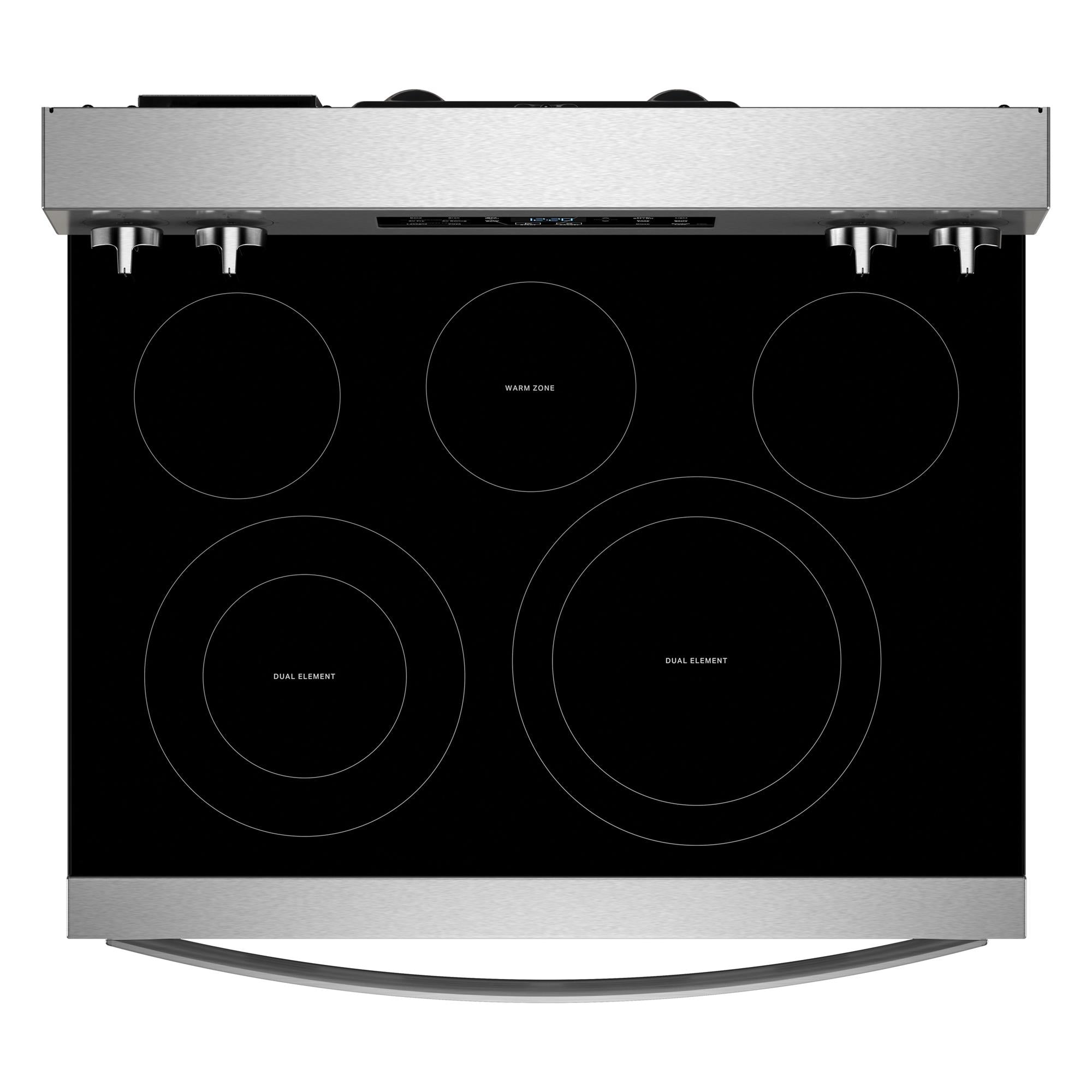 Whirlpool Fingerprint Resistant Stainless Steel Freestanding Electric Single Oven Convection Range (5.3 Cu. Ft.) - YWFES5730SZ