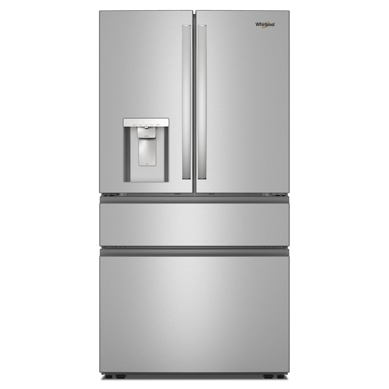 Whirlpool 36" 29 Cu. Ft. Fingerprint-Resistant Stainless Steel French Door Refrigerator - WRMF3636SZ