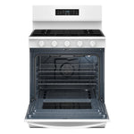 Whirlpool White Freestanding Gas Single Oven Convection Range (5.0 Cu. Ft.) - WFGS5730SW