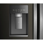 Whirlpool 36" 23.4 Cu. Ft. Black Stainless Steel Counter-Depth 3-Door French Door Refrigerator – WRFC7036RV