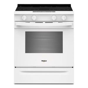 Whirlpool Cuisinière encastrable électrique 5,3 pi³ de 30po blanc – YWSES3330TW