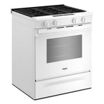 Whirlpool White Slide-In Smart Gas Range (5.0 Cu. Ft.) - WSGS3330TW