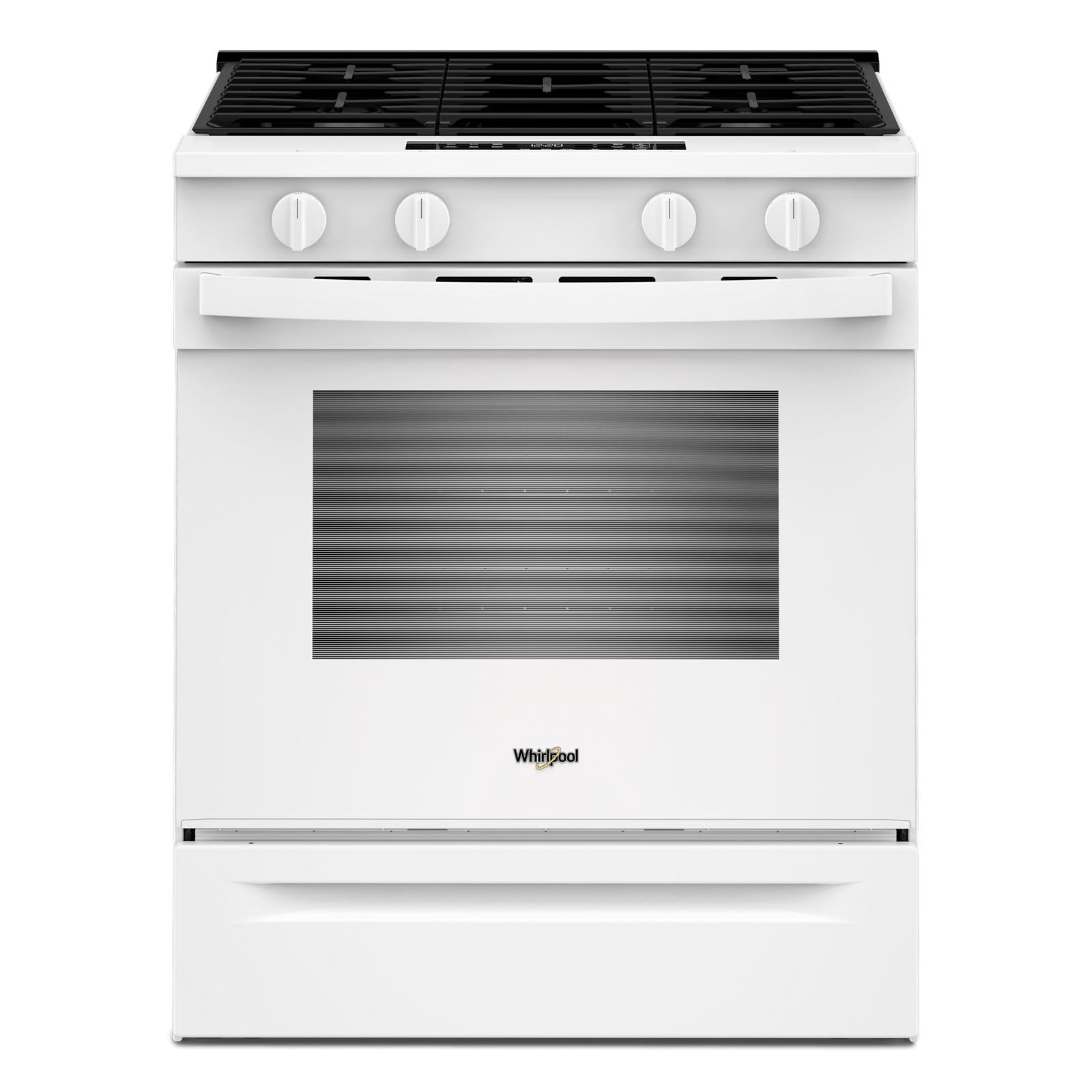Whirlpool White Slide-In Smart Gas Range (5.0 Cu. Ft.) - WSGS3330TW