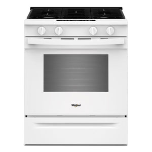 Whirlpool Cuisinière encastrable à gaz 5,0 pi³ de 30po blanc – WSGS3330TW
