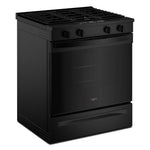 Whirlpool Black Slide-In Smart Gas Range (5.0 Cu. Ft.) - WSGS3330TB