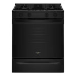 Whirlpool Black Slide-In Smart Gas Range (5.0 Cu. Ft.) - WSGS3330TB