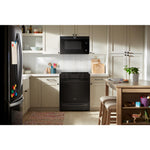 Whirlpool Black Slide-In Smart Gas Range (5.0 Cu. Ft.) - WSGS3330TB