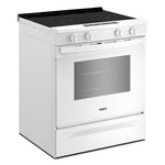 Whirlpool White Slide-In Smart Electric Convection Range (5.3 Cu. Ft.) - YWSES4530TW