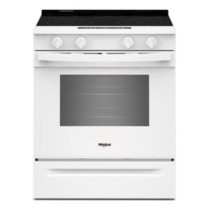 Whirlpool Cuisinière encastrable électrique 5,3 pi³ de 30po blanc – YWSES4530TW