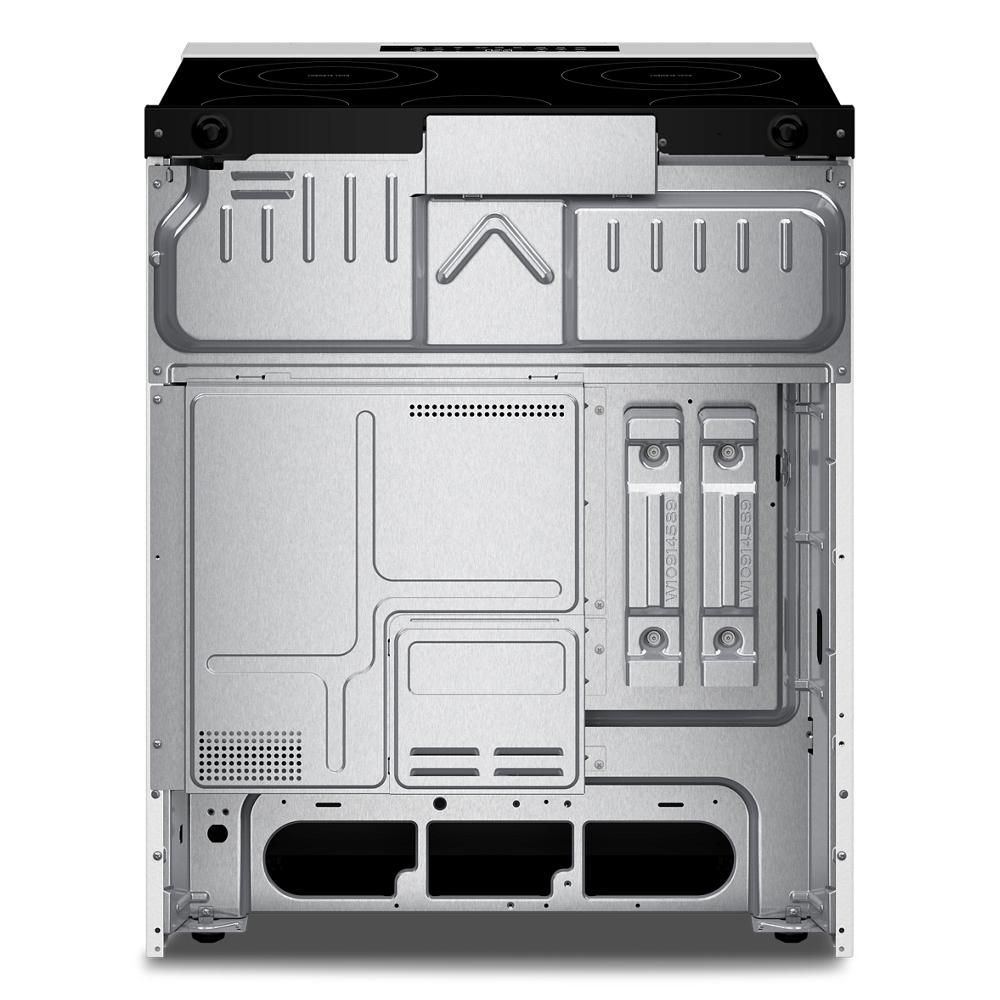 Whirlpool White Slide-In Smart Electric Convection Range (5.3 Cu. Ft.) - YWSES4530TW