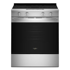 Whirlpool Cuisinière encastrable électrique 5,3 pi³ de 30po en acier inoxydable résistant aux traces de doigts – YWSES4530TZ