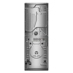 Whirlpool Radiant Silver Front Load Laundry Tower with FreshFlowTM Vent System and UV Clean Technology (5.2 cu. ft. Washer & 7.4 cu. ft. Gas Dryer) - WGF5727TR