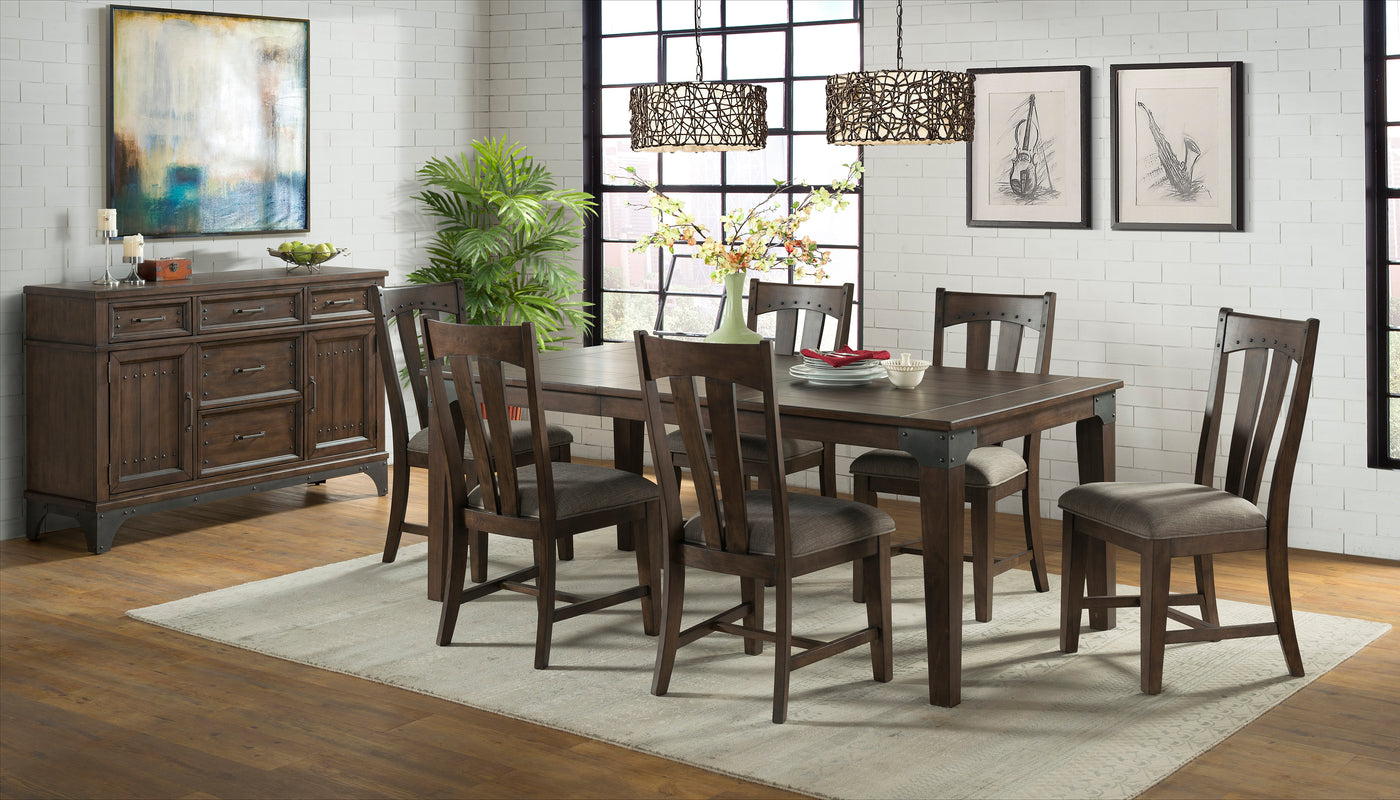 Whiskey Rivers Dining Chair - Greyish Brown