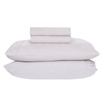 Nilus Queen Sheet Set - White