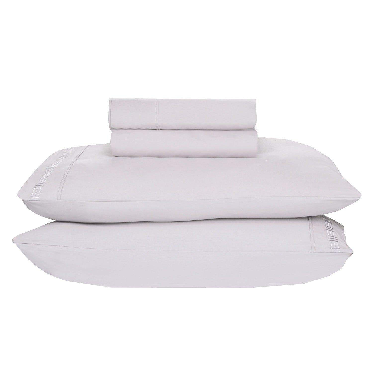 Nilus Queen Sheet Set - White