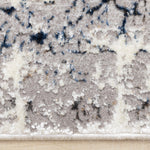 Chateau Charm 7'10" x 10'6" Elegant Classic Area Rug - Grey, Beige