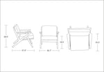 Pirot Chair - Grey