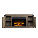 Reykholt II TV Stand with Fireplace
