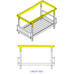 Jayde Bunk Bed Canopy - Natural