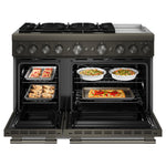 KitchenAid Black Ore Slide-In Range (6 cu. ft.) - KFDD948SBE