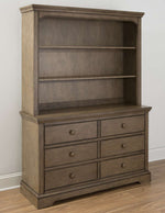 Hanley Hutch/Bookcase - Cashew