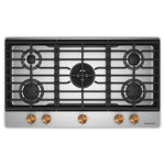 KitchenAid Stainless Steel Gas Cooktop - KCGK536SSS
