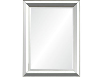 Duval Mirror - Silver Leaf