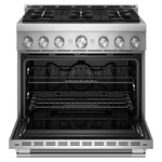KitchenAid Stainless Steel Slide-In Gas Range (5 cu. ft.) - KFGS936SSS