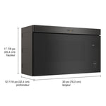 Whirlpool Black Stainless Over-the-Range Microwave (1.10 Cu Ft) - YWMMF5930PV