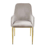 Cayx Velvet Dining Side Chair - Set of 2
