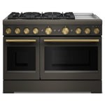 KitchenAid Black Ore Slide-In Range (6 cu. ft.) - KFDD948SBE