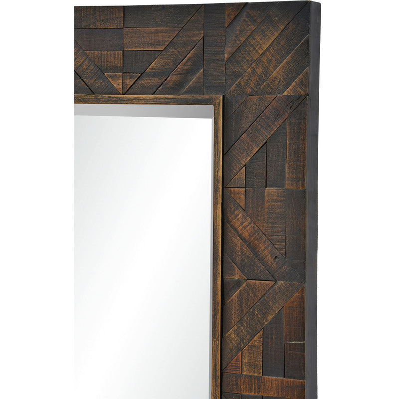 Loreburn Mirror - Dark Brown