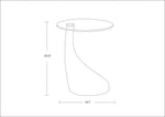 Altamura Accent Table - Orange