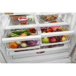 Whirlpool White Counter-Depth French Door Refrigerator (20 Cu. Ft.) - WRF540CWHW