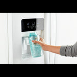 Whirlpool 32.75" 21 Cu. Ft. White Side-by-Side Refrigerator - WRS321SDHW