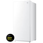 L2 White Upright Freezer (13.8 cu. ft.) - LRU14F3AWWC