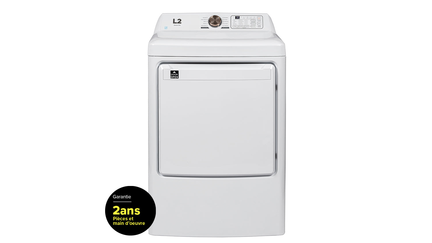 L2 Sécheuse électrique 7,5 pi³ blanc LE52N1BWWC--