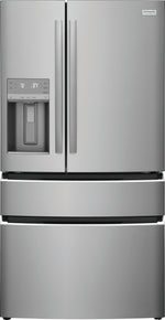 Frigidaire Gallery 36" 21.5 Cu. Ft. Smudge-Proof® Stainless Steel Counter-Depth 4-Door French Door Refrigerator - GRMC2273CF