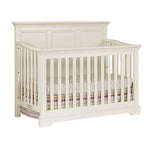 Hanley Convertible Crib with Toddler Guard Rail Package - Chalk