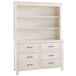 Westfield Hutch/Bookcase - Brushed White