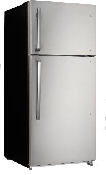Danby Stainless Steel Apartment Size Fridge Top Mount (18.1 Cu. Ft.) - DFF180E2SSDB