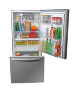 Danby 23.5" 18.7 Cu. Ft. Stainless Steel Bottom-Freezer Refrigerator - DBM187E1SSDB