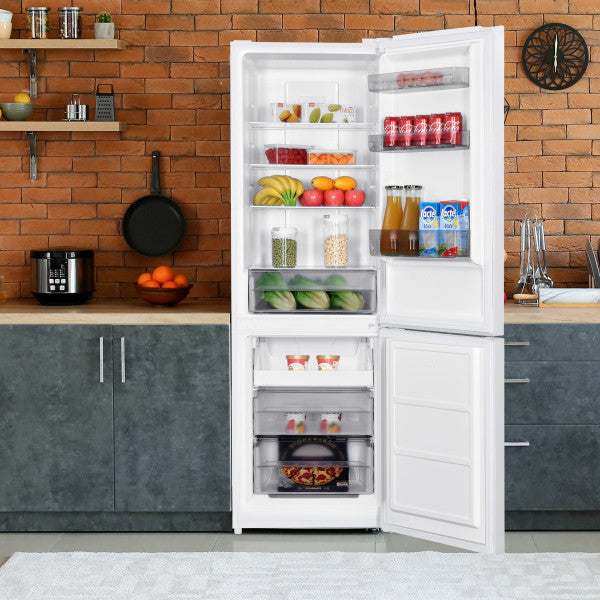 Danby White Compact Fridge Bottom Mount (10.3 Cu. Ft.) - DBMF100B1WDB