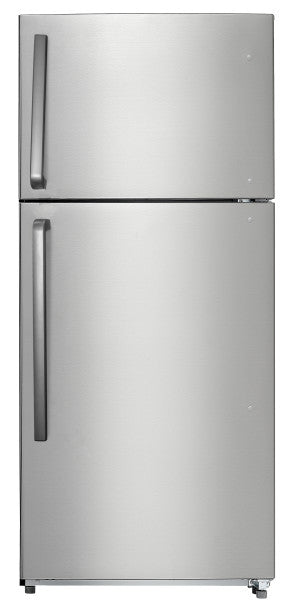 Danby Réfrigérateur pour appartement 18,1 pi³ avec congélateur en haut acier inoxydable DFF180E2SSDB