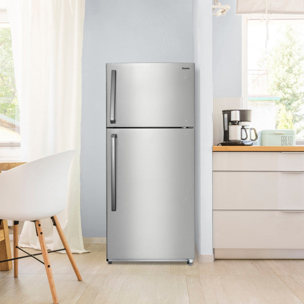Danby 29.5" 18.1 Cu. Ft. Stainless Steel Top-Freezer Refrigerator - DFF180E2SSDB