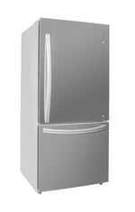 Danby 23.5" 18.7 Cu. Ft. Stainless Steel Bottom-Freezer Refrigerator - DBM187E1SSDB