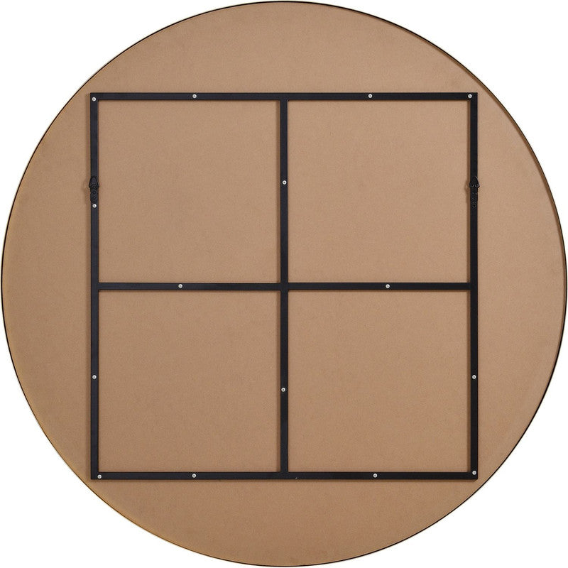 Frisco Round Mirror - Gold