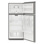 Whirlpool 30.5" 16.3 Cu. Ft. Stainless Steel Top-Freezer Refrigerator - WRTX5028PM